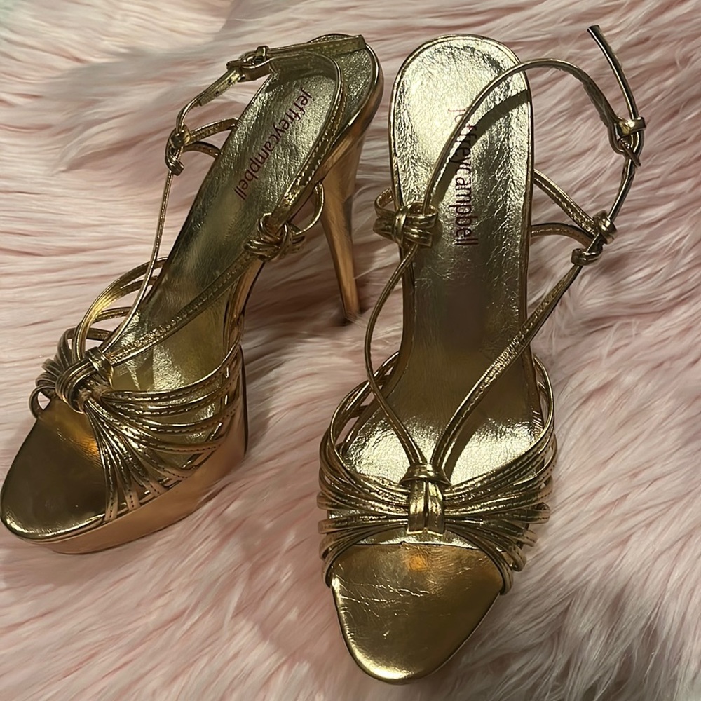JEFFREY CAMPBELL PLATFORM HEELS 7.5